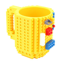 Load image into Gallery viewer, 1Pc 12oz Build-On Brick Mug Type Building Blocks Coffee Cup DIY Block Puzzle Mug for LEGO Building Blocks Design Dropshipping